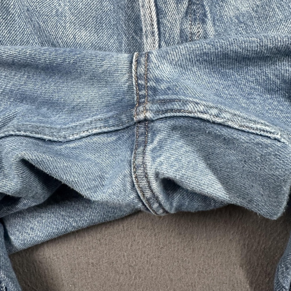 Aeropostale Curvy 90s Baggy Jeans Womens 18 Blue Light Wash High Rise Relaxed - Picture 7 of 15